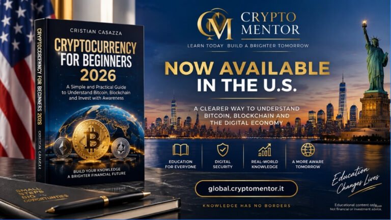 Italian Crypto Education Project Crypto Mentor Expands to the US