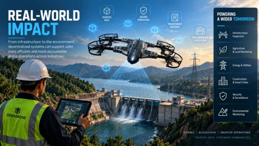 Potential value is strongest where drone-generated information crosses organizational boundaries