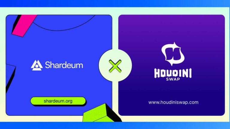 Shardeum Integrates Houdini Swap